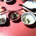 たき下 - セットの小鉢