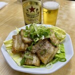 博多長浜ラーメン 呑龍 - 豚バラ