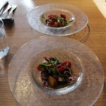 La Prima Pagina - ホタルイカ､新じゃが芋 サルサヴェルデ♪