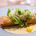 IZA - 2025.5 鮎と茄子の春巻き