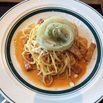 レストランドルフィン - この日は朝からパスタ食いたかったのですが、