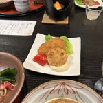 丸山温泉 古城館 - 魚介類苦手派にはカツとレンコン