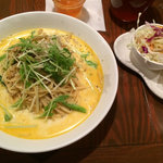 和伊の介 - 本日のパスタ、コールスロー