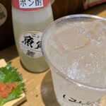 魚寅食堂 - ポン酎は共通♪ｵﾘｴﾝﾀﾙ