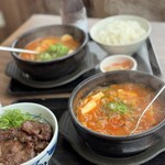カルビ丼とスン豆腐専門店 韓丼 - 