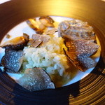 THE SODOH HIGASHIYAMA KYOTO - 鮑とサマートリュフ、バジルのリゾット