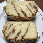 ブーランジュリ シマ - シナモンロールの断面