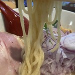 麺や厨 - 味玉うっ鶏そば(大盛り)