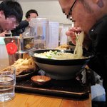 うどん 丸香 - かけうどん４玉！