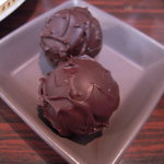 サービスのチョコ