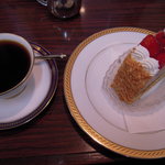 ダンケブレンド＆ツマガリケーキ