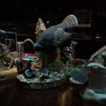 BAR ル・ヴェール - ワイルドターキーの昔のボトル。