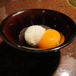 焼肉うしごろ - 最高ーのTKG。