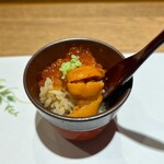 Meieki Sushi Amano - 海膽與魚卵小丼