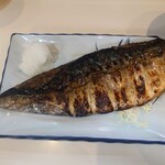 食事と酒処 真 - 鯖の一枚焼定食 1,100円