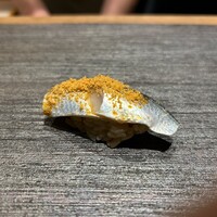 名駅 鮨 天野 - 小肌　佐賀県　カラスミとともに
