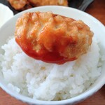 1to1 DISHES. - こちらはチリソース
      やはりご飯よりはお酒などと合いそう