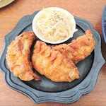 1to1 DISHES. - チーズ餃子も揚げ餃子だったとは(⁠ﾉ⁠*⁠0⁠*⁠)⁠ﾉ
      見事に被りました…