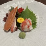 氷雪の門 - 左← ずわい蟹   たらば蟹 →右