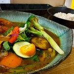 自由香辛 - 五穀姫　単品(￥1420)、スープ天水(サラサラ)、高天原、五穀米　中200g