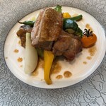 テラスカフェバー - チキン炭火焼き