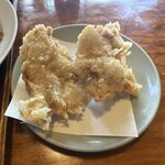 手打ちうどん　 いしづか - かしわ天