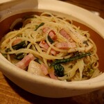 ウエストパパ - 山菜パスタ