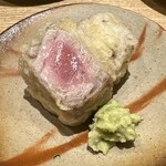 日本橋 蕎ノ字 - 塩釜　鮪の頭の部位