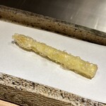 日本橋 蕎ノ字 - ホワイトアスパラ