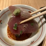 炭火串焼 鶏魚 - 