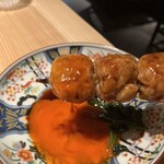 炭火串焼 鶏魚 - 