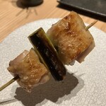 炭火串焼 鶏魚 - 