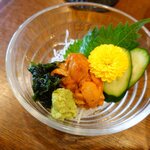 釜めし菜時記 さき亭 - 生うに刺しハーフ（エゾバフンウニ）780円