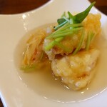 釜めし菜時記 さき亭 - 追加②たけのこ海老挟み揚げ　1,080円