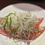 297930498 - 神戸牛(山崎牧場) リブロース カルパッチョ