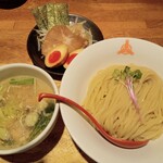 三田製麺所 - 鯛だし冷やしつけ麺並+全部のせ