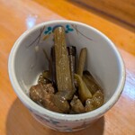 さとみ寿司 - フキの煮物