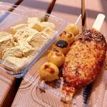 キシロヤ - 料理写真:五平餅＆みたらし団子＆わらび餅