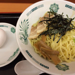 日高屋 - 汁なしラーメン（油そば）550円。