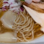 ラーメン 亀徳 - ・油多め、麺太め