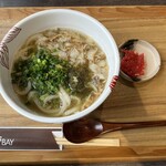 うどん 吉BAY - かすうどん