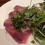 なにわフレンチびぎん - ケンケン鰹のカルパッチョ
