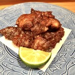 千ふく - アイスランド生くじら尾の身竜田揚げ
