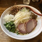 東京味噌らーめん 鶉 - まぜそば¥1100