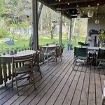 hermetic earth cafe - Terrace Seating