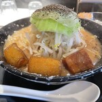 麺屋 風火 - とことんこつ（麺大盛り）