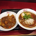 中華菜館 紅宝石 - ラーメンミニカレーセット