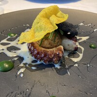 Ristorante Crocifisso - タコの燻製のスペシャリテ