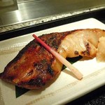 魚久 イートイン あじみせ - 金目鯛酒粕白味噌漬焼き定食の金目鯛