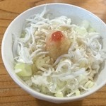だしが命の塩らーめん　ぎょぎょぎょ - シラスめし
